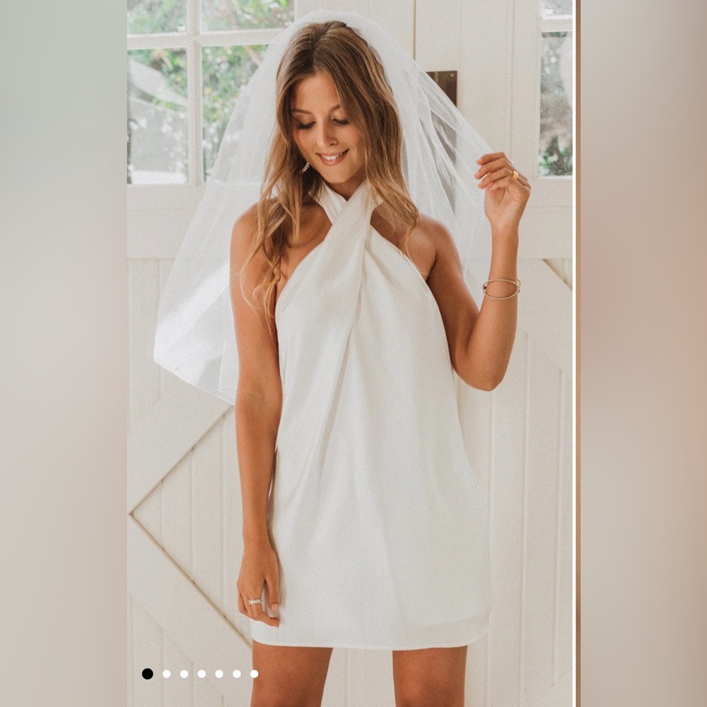 Show Me Your Mumu Jasmine Halter Mini Dress